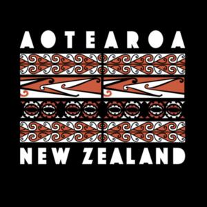 T-shirt women Aotearoa black Design