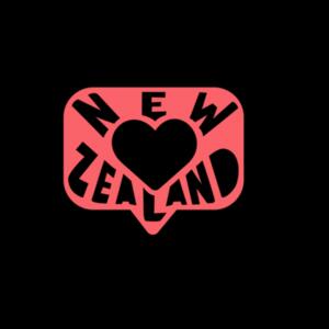 T-shirt women NZ heart Design