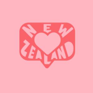 Hoodie women - NZ heart pocket Design