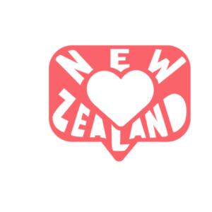 T-shirt kids - NZ heart pocket Design